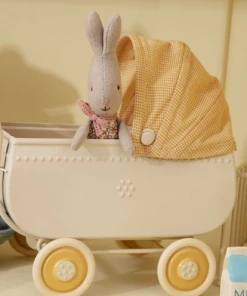 Maileg Yellow Micro Pram