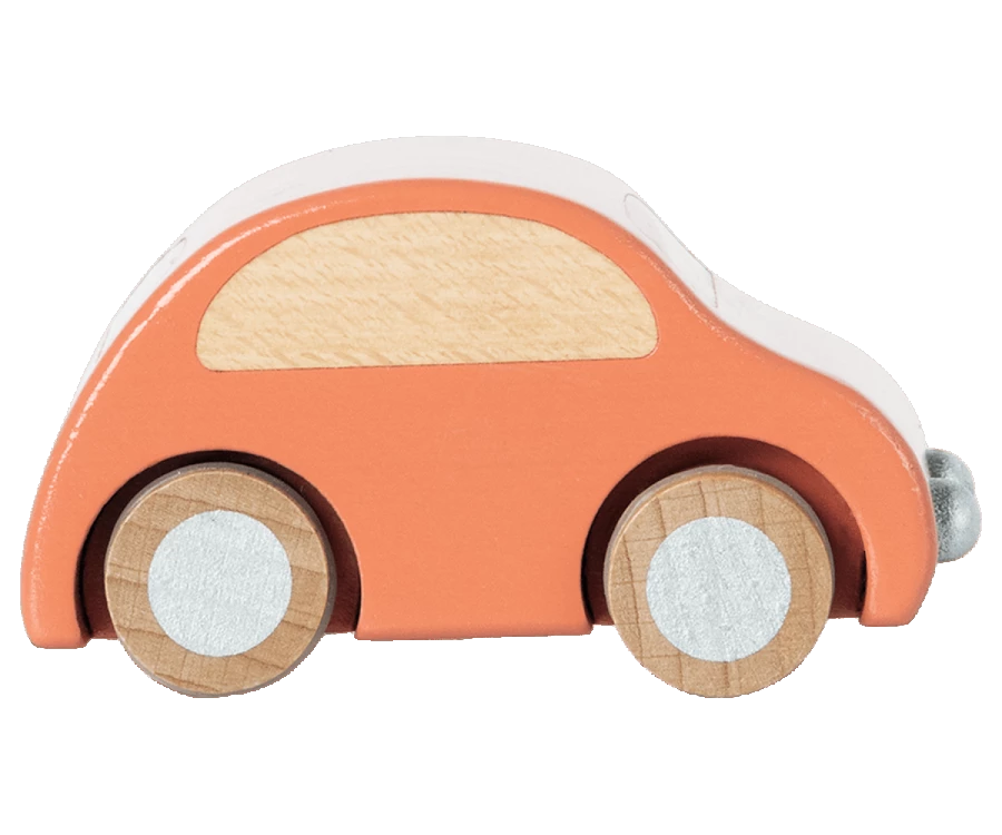 Maileg Coral Wooden Car