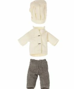 Maileg Chef Mouse W Soup Pot And Spoon