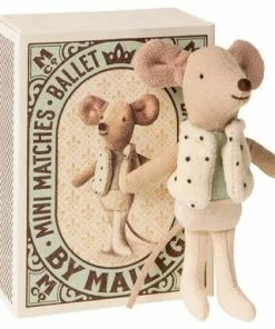 Maileg Dancer In Matchbox - Little Brother Mouse
