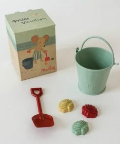 Maileg Beach Set - Spade, Bucket & Shells For Mice