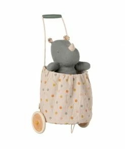 Maileg Trolley Multi Dots- Blue