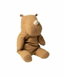 Maileg Safari Friends - Large Rhino - Umber