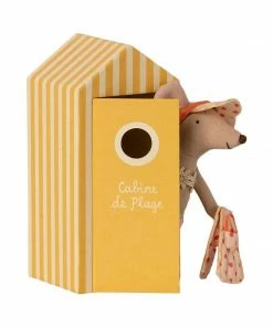 Maileg Beach Mice Big Sister In Cabin De Plage
