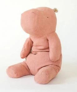 Maileg Big Hippo Toy Dusty Rose