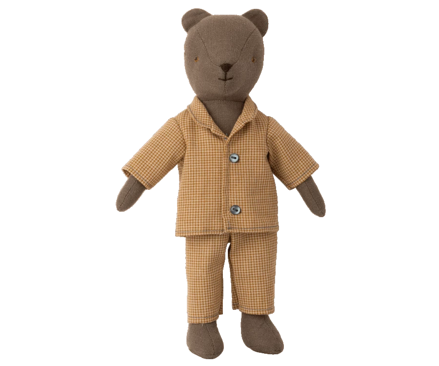 Maileg Yellow Pyjamas For Teddy Dad