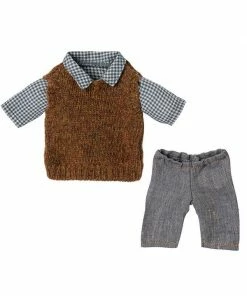 Maileg Papa Teddy Con Vestiti Invernali