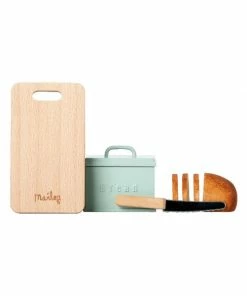 Maileg Miniature Bread Box With Cutting Board And Knife