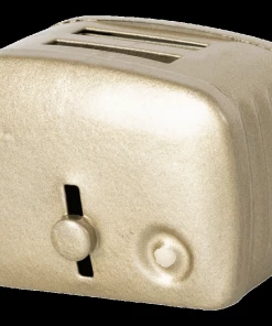 Maileg Miniature Toaster And Bread Silver