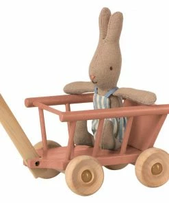 Maileg Micro Wagon Dusty Rose