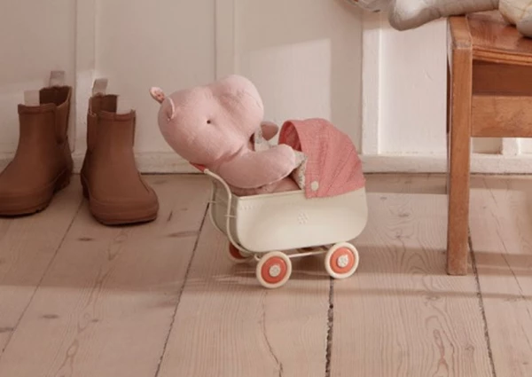 Maileg Coral Micro Pram