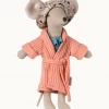 Maileg Bathrobe - Coral