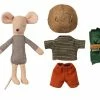 Maileg Hiker Mouse Big Brother