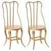 Maileg Set Di 2 Micro Sedie Oro