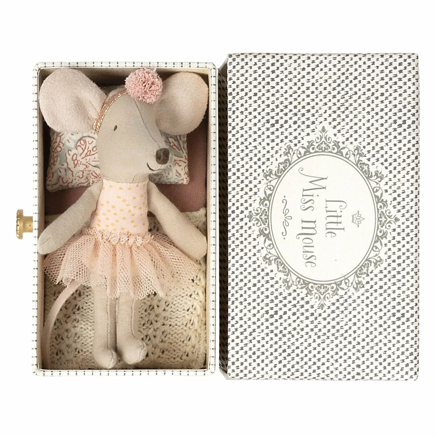 Maileg Dance Mouse In Daybed