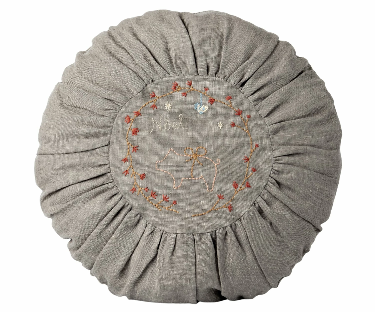 Maileg Large Round Pig Cushion