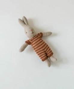Maileg Micro Bunny Or Rabbit Toy & Knitted Suit