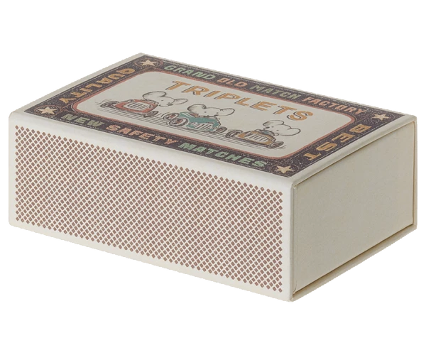 Maileg Triplet Matchbox Mice