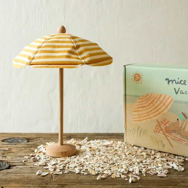 Maileg Beach Umbrella For Mice Toy