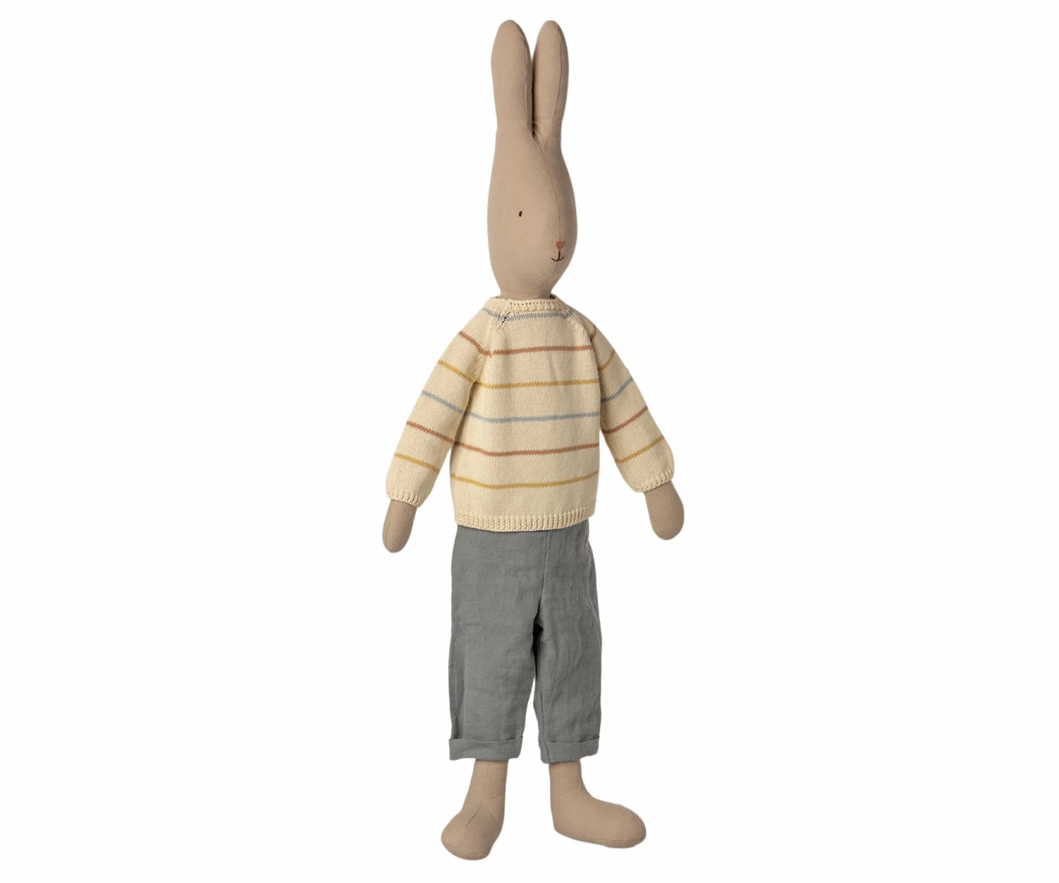 Maileg Rabbit Size 5 Pants And Knitted Sweater