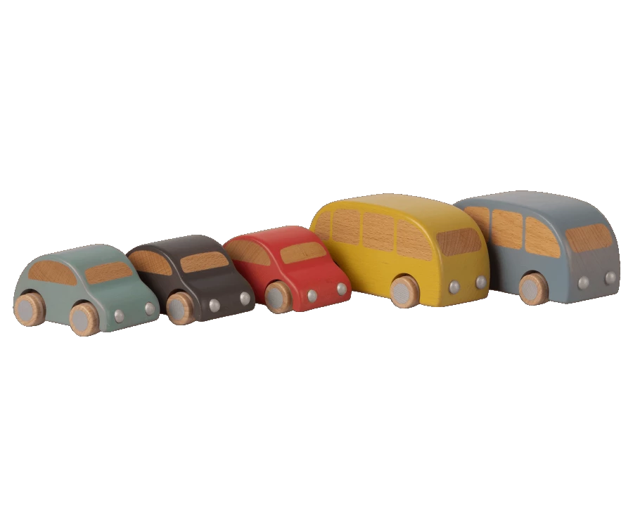 Maileg Wooden Bus Yellow