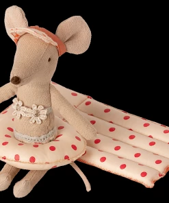 Maileg Float Small Mouse Red Dot