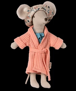 Maileg Bathrobe Coral Mum