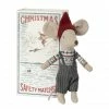 Maileg Christmas Mouse In Matchbox Big Brother