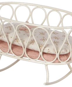 Maileg Copy Of Micro Cradle With Sleeping Bag