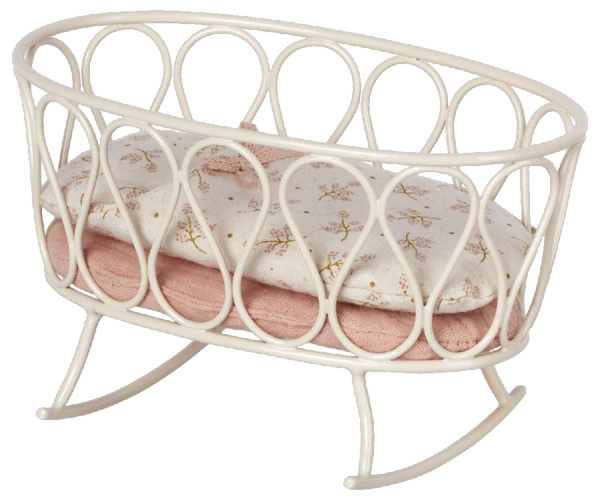 Maileg Copy Of Micro Cradle With Sleeping Bag