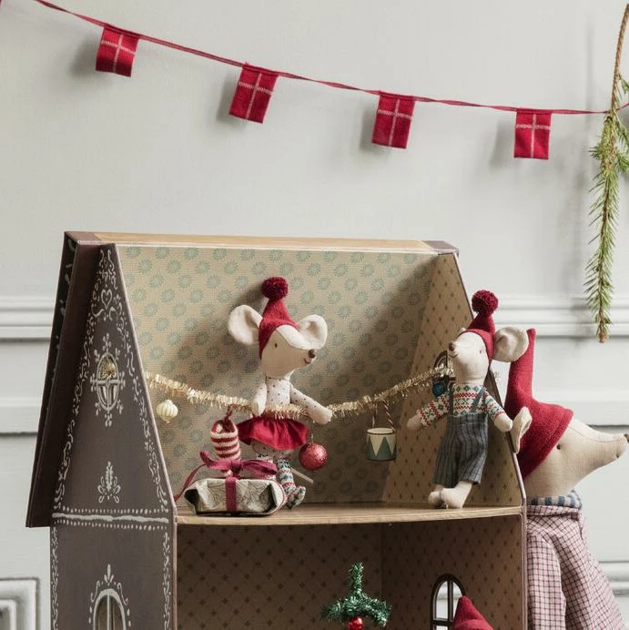 Maileg Christmas Mouse In Matchbox Big Sister