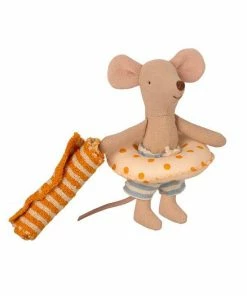 Maileg Beach Mice Little Brother In Cabin De Plage