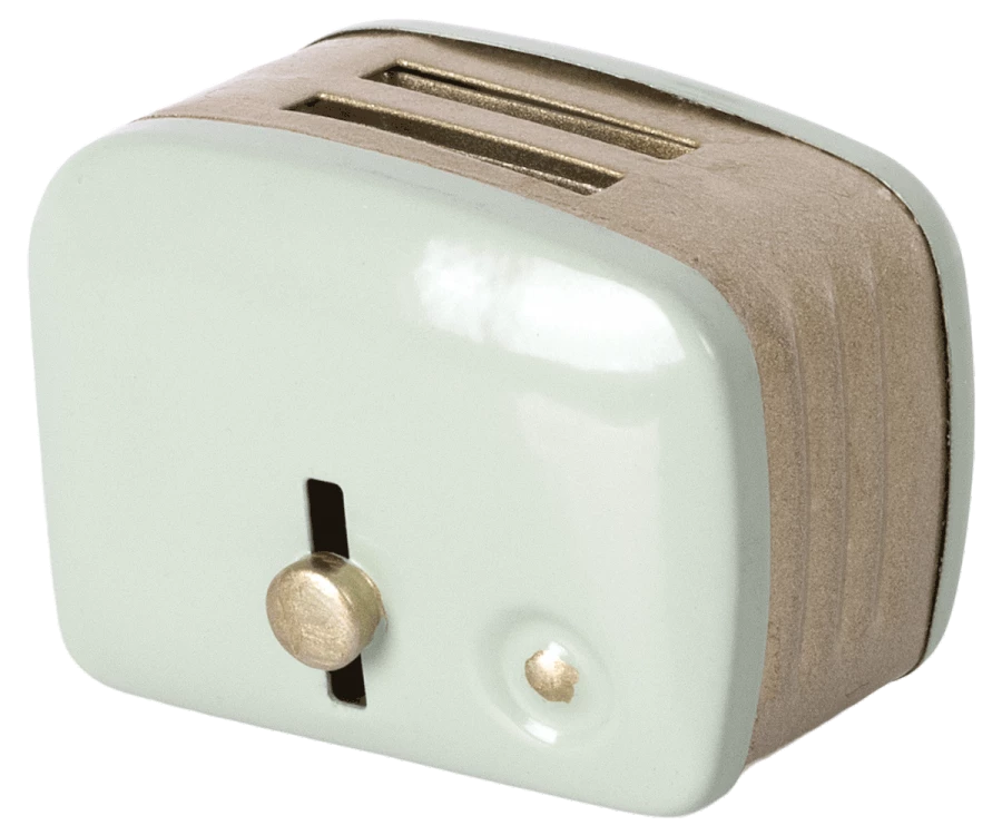 Maileg Miniature Toaster And Bread Mint