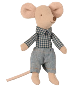 Maileg Little Brother Mouse In Matchbox