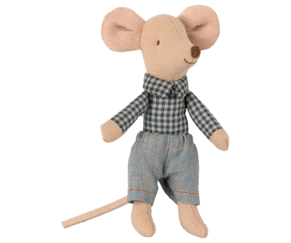 Maileg Little Brother Mouse In Matchbox