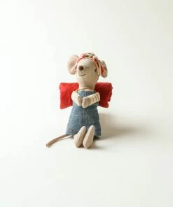 Maileg New Hiker Mouse - Big Sister With Sleeping Bag