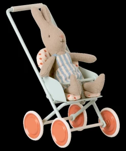 Maileg Sky Blue Micro Stroller - Maileg