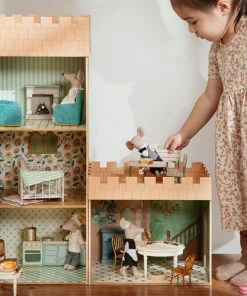 Maileg Fireplace Vintage Blue By