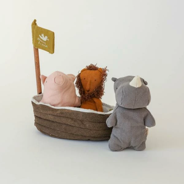 Maileg Noahs Friends Ark With 3 Animals