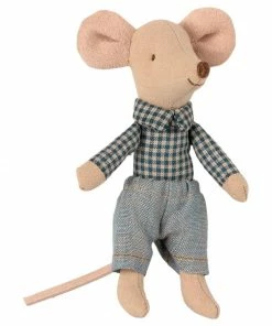 Maileg Little Brother Mouse Matchbox