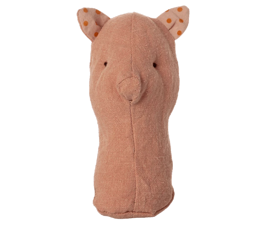 Maileg Lullaby Friends Pig Rattle