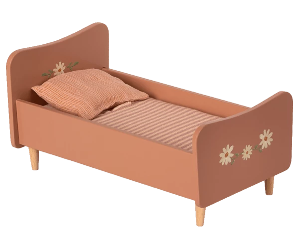 Maileg Wooden Bed Mini Rose