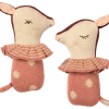 Maileg Bambi Rattle Rose