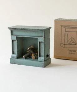 Maileg Fireplace - Blue