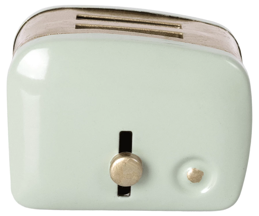 Maileg Miniature Toaster And Bread Mint
