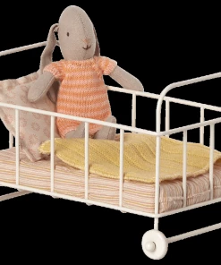 Maileg Rose Cot Bed, Micro - Maileg