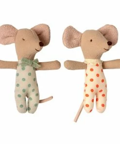 Maileg Baby Mice Twins In Matchbox