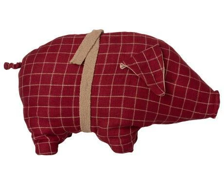 Maileg Pig Medium Red