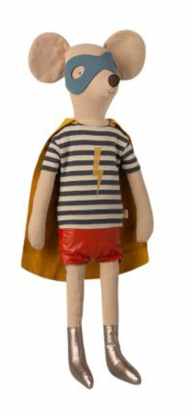 Maileg Super Hero Mouse Maxi Boy