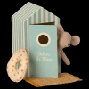 Maileg Beach Mice Little Brother In Cabin De Plage